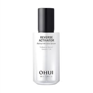 O HUI Reverse Activator Retinol Fine Wrinkle Serum | Korean Skin Care | Comfortable Retinol Serum for Face | Minimal to no irritation | Peptide | Fine Lines & Wrinkles Visibly Reduced by 45%*