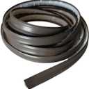 InstaTrim Peel & Stick Flexible Caulk Tape & Trim, Easy to use, self-Adhesive, Caulk Sealant for Floors, Doors, Windows, Counters, Tubs and More - Made in USA, 1/2 inch x 10 feet, Bronze