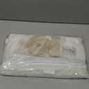 White Screen Door Mesh Magnetic Closure Heavy Duty 36 x 80 inch, Self Closing Fiberglass Mosquito Net with Magnet for Doors, Bug Fly Screens Curtain for Doorway, Keep Bugs Out, Pet Friendly