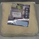 KinCam Recliner Covers, Stretch Reclining Chair Covers, Recliner Sofa Slipcovers Stripe Jacquard Recliner Couch Covers Furniture Protector Covers for Pet Kid (1 Seater, Vanilla)