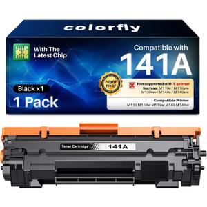 141A Toner Cartridge 1 Pack for HP LaserJet M110w M140w MFP M139w Printer