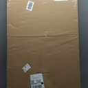 4-Piece Wood Slat Wall Panel for Interior Wall Decor Noise Cancelling 47.2" x 23.6" Peel and Stick Acoustic Decorative 3D Sound Absorbing Wall Paneling, Black Grey