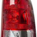 MANFUN Passenger Side (RH) Tail Light Assembly for 20072013 GMC Sierra 1500 (SL, SLE, SLT, WT)20072010 GMC Sierra 2500 3500 HD GM2801208 Includes Harness and bulb
