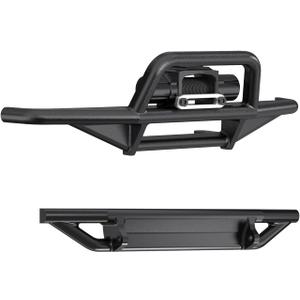 Front & Rear Bumper Aluminum Winch for Traxxas 1/18 TRX4M High Trail K10 Upgrade Parts RC Crawler Car