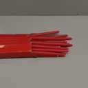 14 Pack Tall Red Taper Candles - 10 Inch Red Dripless, Unscented Dinner Candle - Paraffin Wax with Cotton Wicks - 8 Hour Burn Time.