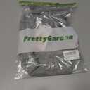 PRETTYGARDEN Women's Summer Spaghetti Strap Tank Tops Sleeveless Camisole Blouses Asymmetrical Going Out Basic Tank Shirt (Gray, M)