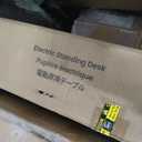 FEZIBO Electric Standing Desk, 48 x 24 Inches Height Adjustable Stand up Desk, Sit Stand Home Office Desk, Computer Desk, Rustic Brown