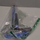 33" Snow Brush and ice Scraper for car Windshield, 2 in 1 with 360Rotating Brush Head, Thick PVC Brush,Detachable and Assembled, with Ergonomic Foam Grip for Cars(Heavy Duty ABSBlue)