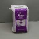 Poise Incontinence Pads and Postpartum Incontinence Pads, 6 Drop Ultimate Absorbency, Regular Length, 56 Count (Pack of 2), -