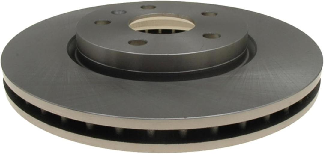 ACDelco Silver Non-Coated Front Brake Rotor 18A2719A | GM 19286253 Brake Rotors for Select Chevy, Chevrolet, GMC, Buick, and more