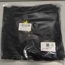 TBMPOY Women's Fleece Lined Jogger Pants Water Resistant Cargo Winter Hiking Sweatpants High Waisted Pockets Thermal Warm (Black, L)