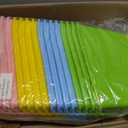 Dandat 16 Pack Large Book Bins with Dividers in Bulk for Classroom Library