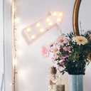 Uonlytech 3D Arrow Sign Light, Right Arrow Night Lighted Arrow Marquee Corridor Light Wall Decor for Bedroom Christmas Birthday Party