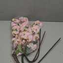 Sggvecsy Artificial Cherry Blossom Flowers 4 Pcs Faux Cherry Blossom Stems Faux Silk Cherry Blossom Branches 43 Fake Flowers Long Stems for Vase Arrangements Home Wedding Table Decor (Pink)