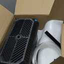 POPOSOAP 30W Solar Pond Filter with Fountain Pump, Pond Filters for Outdoor Ponds with 430GPH Pond Pump & 4 Fountain Heads and 6.5Ft PVC Tubing for Garden Water Features Waterfall Koi Pond