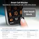 AT&T BL102-4 DECT 6.0 4-Handset Cordless Phone for Home with Answering Machine, Call Blocking, Caller ID Announcer, Audio Assist, Intercom, and Unsurpassed Range, Silver/Black