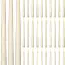 Retisee 30 Pcs 11 Inch Flameless Taper Candles LED Candles Bulk Battery Operated Taper Candle Flickering LED Candlesticks for Valentines Birthday Wedding Party Decor (Classic Style,Ivory)