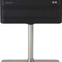 Everdure by Heston Blumenthal Fusion 29-Inch Charcoal Grill with Patented Built-in Rotisserie System & Quick Electric Ignition, Outdoor BBQ Grill, Adjustable Rod Height, Easy Clean-Up, Matte Black