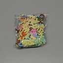 Outus Felt Letters Stickers Self-Adhesive Alphabet Letters for Kids DIY Craft 500 Pieces, 1 Inch Assorted Colors