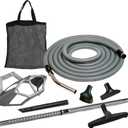 UV150GKP1 Extended Life Professional Wall Mounted Utility Vacuum with 50ft. Garage Kit Pro (Unit and Kit Plus 1 Inlet)
