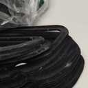 HOUSE DAY Black Velvet Hangers 60 Pack, Non Slip Clothes Felt Hanger Heavy Duty for Coat, Premium Slim Space Saving Suit Hangers for Closet Organizer, 360 Rotating Silver Hook