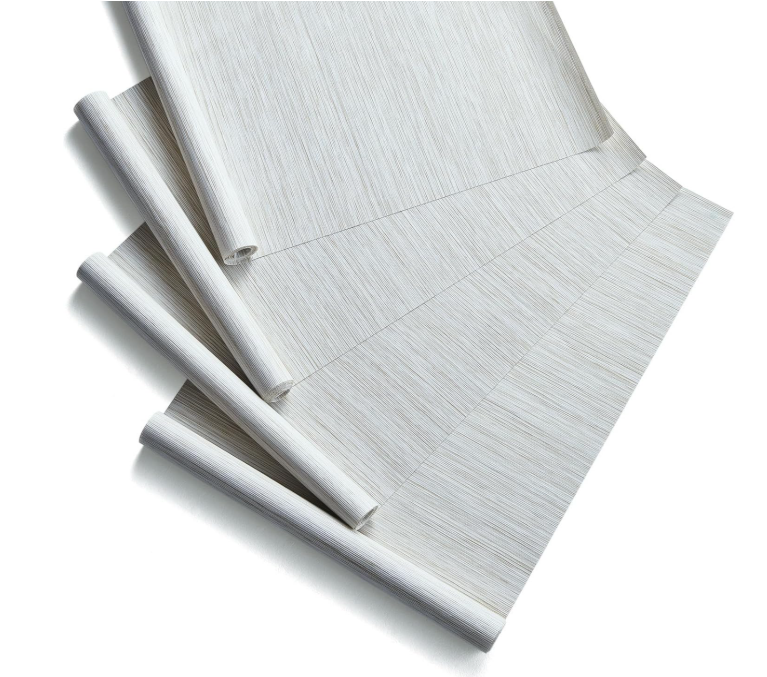 Replacement Fabric Panels – Fabric Only – 4 Panels (23” x 96”) – Trimmable, Natural Woven, Light-Filtering, Easy Swap – Fits Most Panel Track Blinds,Beige Cream