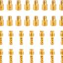 30 Pcs Main Jet and Pilot Slow Jet Kit Fits for VM18 VM20 VM22 VM26 VM24 VM28 VM30 VM32 VM34 VM36 VM38 VM44 Carbs