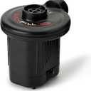 Intex 66619E 120 Volt Quick Fill AC Electric Air Pump with 3 Nozzles, Black