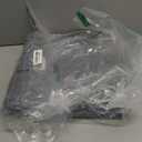 GRANNY SAYS 3-Shelf Closet Organizers and Storage, Foldable Hanging Closet Organizer, Hanging Closet Shelves with 2 Metal Hooks, Leak-Proof Closet Hanging Organizer for Locker & Camper, Gray, 2-Pack