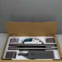 Vacuum Stand for Dyson V15 Detect, V12,V11,V10,V8, V7-Sturdy Aluminum Tube Storage Holder, 6.2 Lbs Steel Base,3 Accessory Clips for Up to 9 Attachments & Charger, with Trigger Lock.