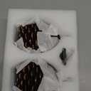 2Pcs Christmas Tree Flameless Candles with Remote and Timer,LED Candles Battery Operated,Real Wax Window Candlesticks with Flickering 3D Flame for Christmas Decoration