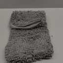 OLANLY Bathroom Rugs 30x20, Extra Soft Absorbent Chenille Bath Rugs, Rubber Backing Quick Dry, Machine Washable Bath Mats for Bathroom Floor, Tub and Shower, Home Decor Accessories, Grey