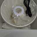 KDG Portables Cordless Table Lamp, Fabric Shade Desk Lamp, 4000mAh Rechargeable Battery Powered Lighting, Dimmable Light for Dining Room, Bedroom, Bedside, Bar, Night Light, Camping, Balcony (Bronze)