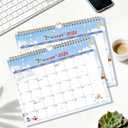 2026 Wall Calendar 18-Month Planner from January 2026 to June 2027, Stylish Monthly Planner for Home & Office Use
