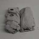 Joydeco Blackout Curtains 96 Inches Long, Light Blocking Curtains for Bedroom 2 Panels with Grommets, Thermal Insulated, Noise Reducing Room Darkening Drapes Privacy Protection for Living Room Window (Greyish White)