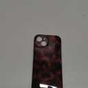 Cute Phone Case for iPhone 15 Case Amber Leopard Full Camera Protective Slim Shockproof Aesthetic-Brown Amber