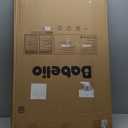 BABELIO 29-55 Inch Extra Wide Baby/Dog Gate, PressGuard P7, Metal Auto Close, Pressure Mounted Pet Door for Doorways, NO Need Tools and Drilling, with Wall Cups, White