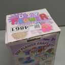 GirlsHome 300+PCS Fabric Flower Bouquets Toys, DIY Flower Making Kit for Kids, Reusable Arts and Crafts for Kids, 2 Gameplays STEM Educational Preschool Toy, Birthday Gifts for 3 4 5 6 7 8+ Years Old (White Purple)