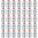 Metal-Clad Cable Connectors Zinc Electrical Conduit Connector 3/8" Snap in Connectors for Steel and Aluminum Cable (35 Pack)