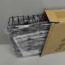 Dish Drying Rack, Space-Saving Dish Rack for Kitchen Counter, Stainless Steel Dish Rack with Cutlery Holder, Dish Drainer, Drainboard and Adjustable Spout for Various Kitchenware