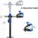ROCKBROS Bike Repair Stand Wall Workbench Mount Rack Workstand Clamp Height Adjustable Home Bicycle Maintenance Rack for Road Mountain Bikes