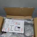 Lightweight Stand Assist & Mobility Aid Cane - Wide 19.6" Iron Base, Adjustable Height 29.7"-39.7", Portable Support for Chair, Bed, Toilet, 600lb Capacity