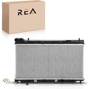 Engine Coolant Radiator with Transmission Oil Cooler Compatible with Honda Fit 2007 2008 1.5L, Automatic Transmission, Replace# 19010RMEA51
