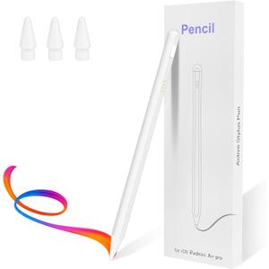 Stylus Pen for iPad Pencil 6-11th Generation(2018-2025) - 2X Fast Charge Active Pencil Compatible with Apple Pencil Pro 11"/12.9"/M4, Air 3/4/5/M2/M3,mini 5/6