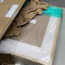 upsimples 16x20 Picture Frame Set of 5, Display Pictures 11x14 with Mat or 16 x 20 Without, Wall Gallery Poster Frames, Natural