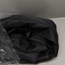 HolidayIdeas 2 Pack Fitted Table Covers Rectangle - 96 x 30 Inch - Black Linen Textured Tablecloths for 8 Foot Tables, Fabric Tableclothes for Party, Wedding, Trade Show