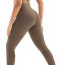 LISSMOMO Workout Sets for Women Cross Back Sports Bra High Waist Leggings 2 Piece Gym Yoga Outfits Workout Clothes Sets