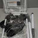 Bed Rails for Elderly Adults - ASTM Approved Adjustable Bed Cane with Non-Slip Ergonomic Handle & Storage Pocket, Bed Railings for Seniors Hold up to 350 LBS, Tool-Free (Medium)