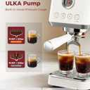 Tuni E2 Gen3 Dual Boiler Espresso Machine with Super+ Steam Power, Ivory
