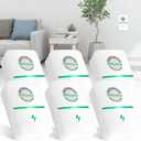 Stopwatt SmartPlug Device, Stop Watt Device Plug-in for Home & Office US Plug 90V-250V 30KW 6Pack